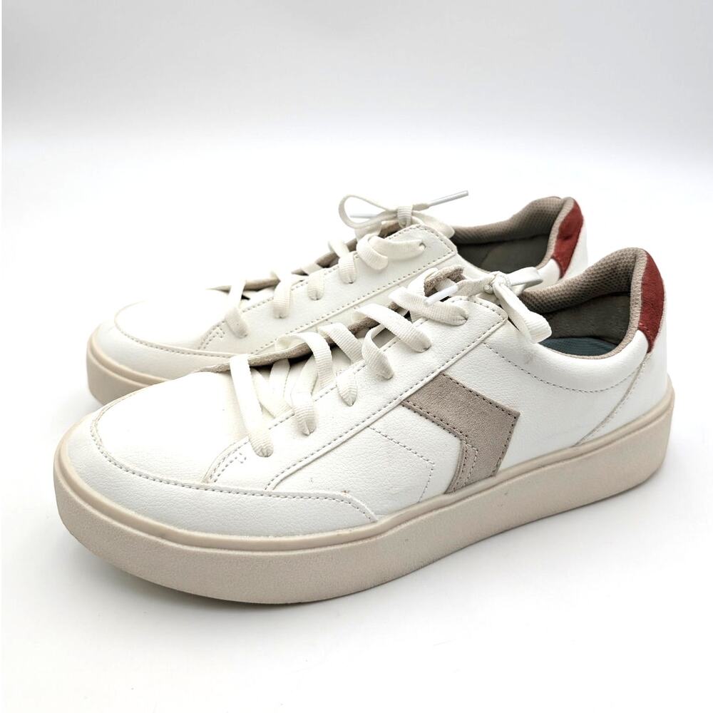 Dr. Scholl's Madison Lace Comfort Sneaker Shoes Women's White Size US10M EU41